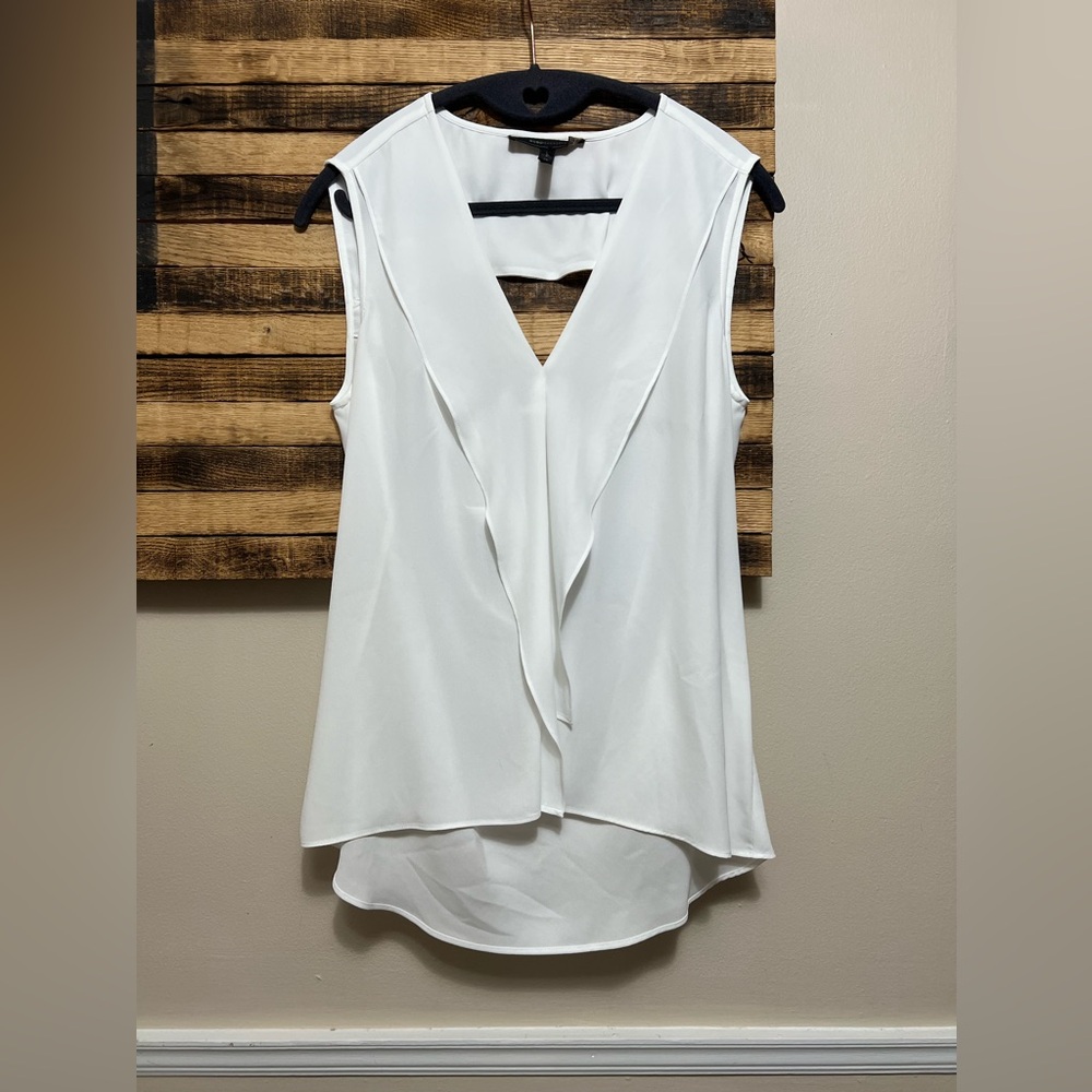 BCBG Maxzaria Open Draped Back Top